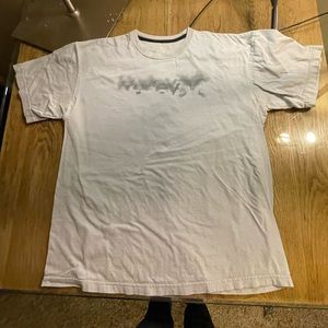 Gray Hurley men’s tshirt with inside skull graphic approximate size lg-xl